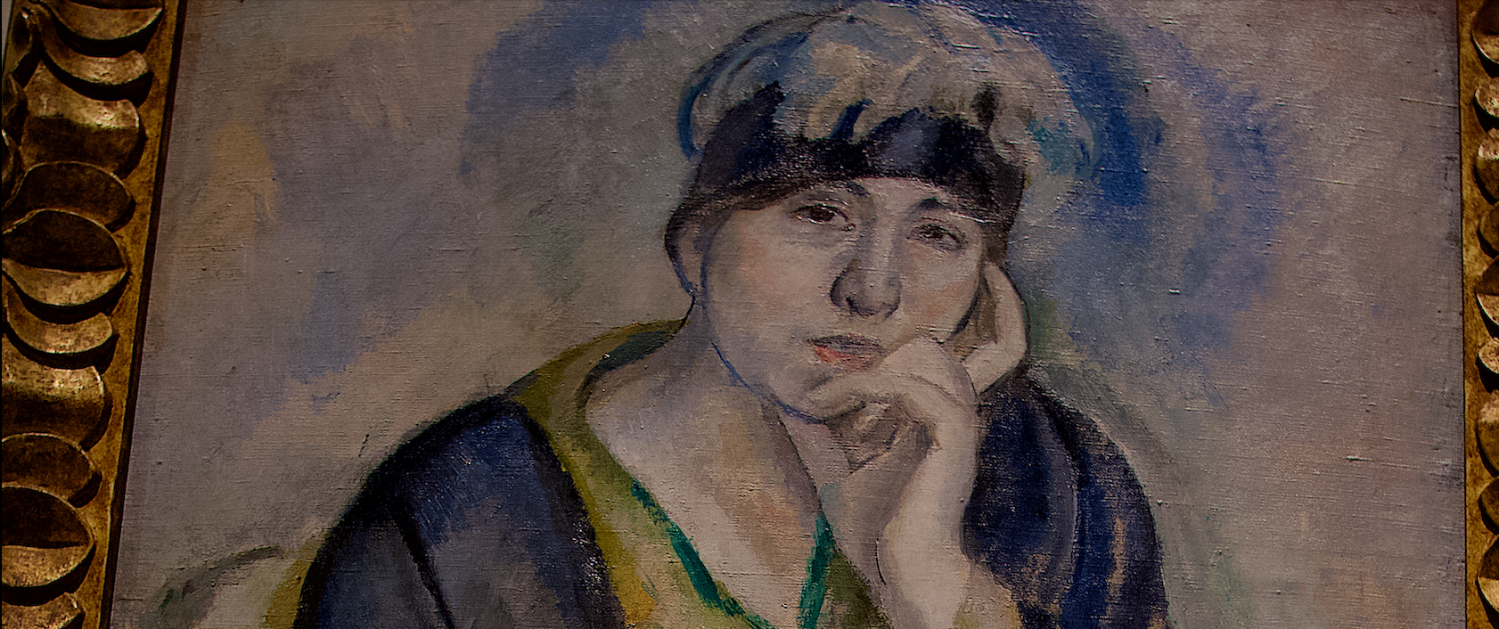 Fernande Olivier, Portrait by Joaquim Sunyer, Fernande and Picasso, Barcelona